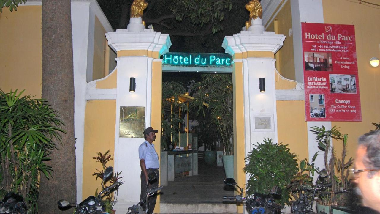 Hotel Du Parc Pondicherry Esterno foto